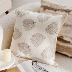 Luxe Franse Kussenhoes | Decoratieve Stempel Hoes - POUEV