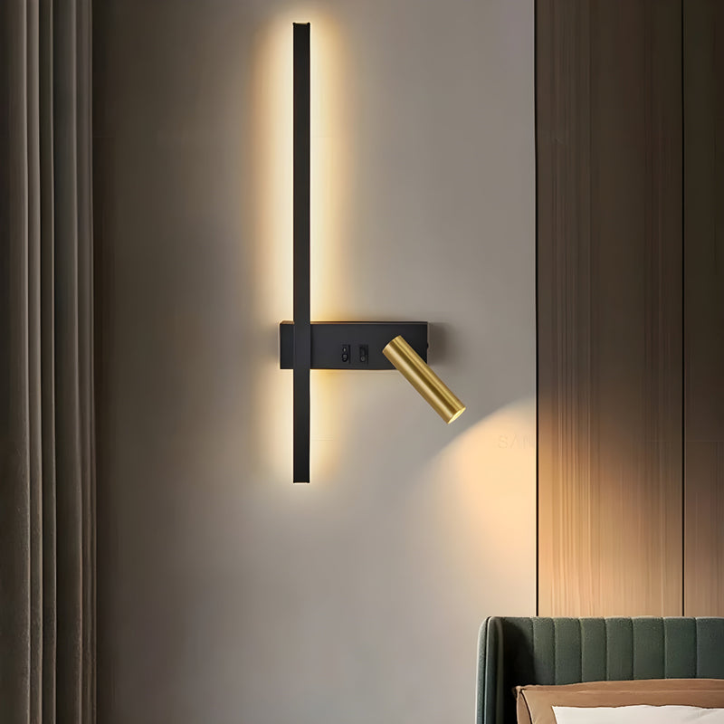Wandlamp – Duo Schakelaar – Minimalistisch Ontwerp voor Woonkamer en Slaapkamer