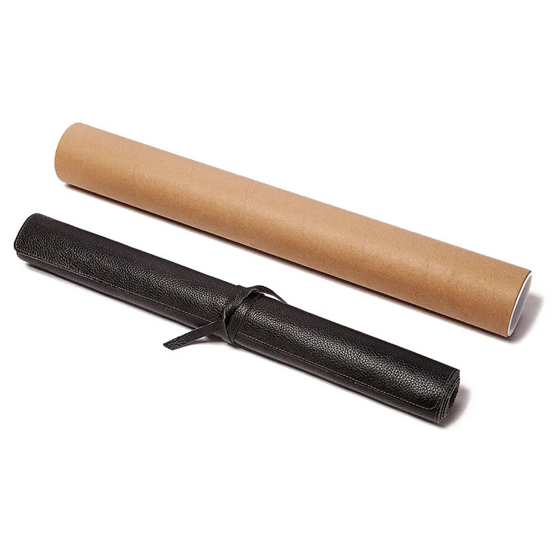 Bureau onderlegger | Echt leer | Desk mat voor computer en gaming - POUEV