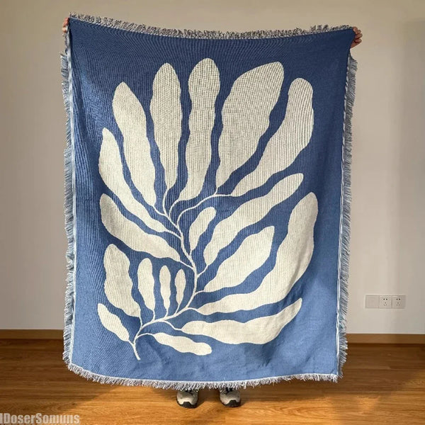 Nordic Living Room Tapestry | American Countryside Modern Leisure Blanket - POUEV