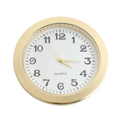 Mini Quartz Clock Insert | 55mm Round Clock Head for Handicrafts & Replacement