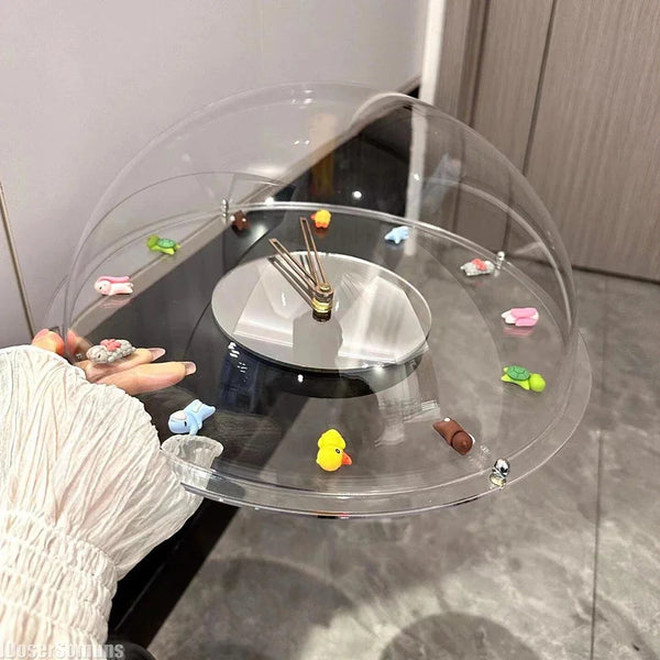 Spring Breeze Bubble Wall Clock | Silent Quartz Movement & Playful Design