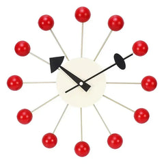 Nordic Nelson Ball Wall Clock | Silent & Stylish Wall Art for Modern Interiors