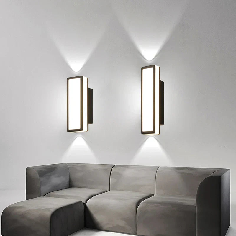 Wandlamp | Waterdicht – LED-verlichting voor binnen en buiten | Moderne stijl