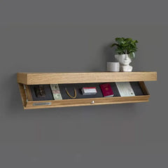 Hidden Floating Shelf with Secret Compartment | Concealed Wall Storage - POUEV