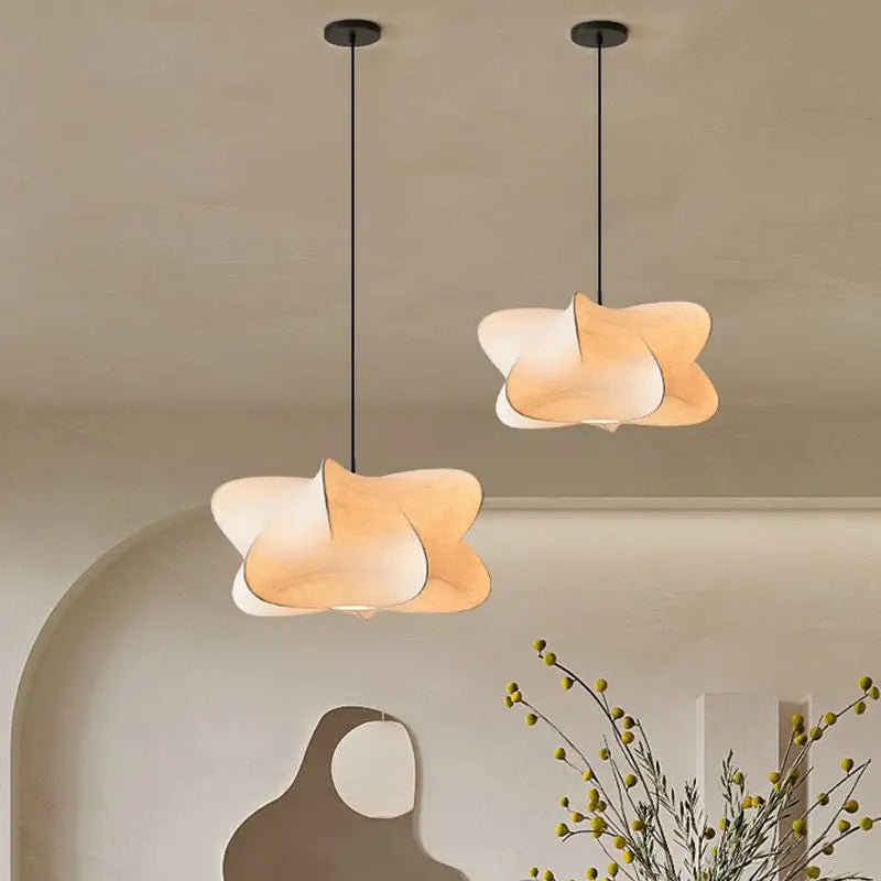 Hanglamp – Wabi Sabi stijl – Geschikt voor diverse interieurstijlen | E27 fitting, energiezuinig