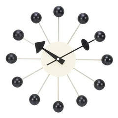 Nordic Nelson Ball Wall Clock | Silent & Stylish Wall Art for Modern Interiors
