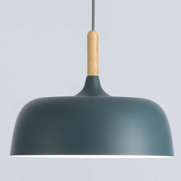 Hanglamp – Modern ontwerp – Warme houten afwerking, Noordelijke stijl