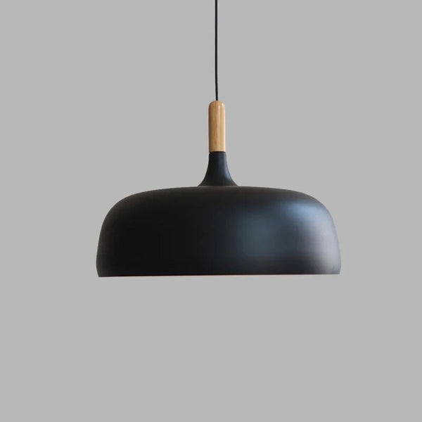 Hanglamp – Modern ontwerp – Warme houten afwerking, Noordelijke stijl