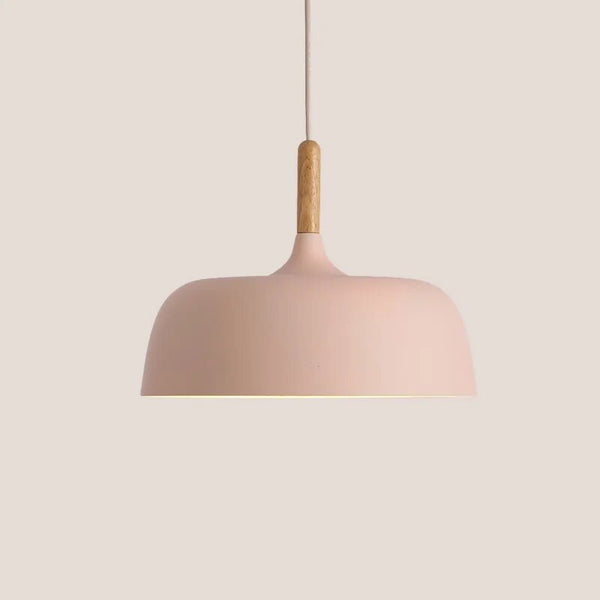 Hanglamp – Modern ontwerp – Warme houten afwerking, Noordelijke stijl