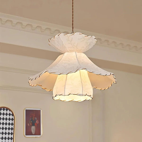 Hanglamp – Stof – Geschikt voor diverse interieurstijlen | E27 fitting, energiezuinig