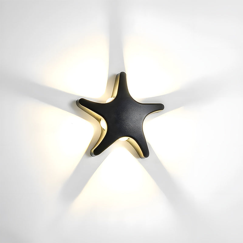 Wandlamp LED – Stervormig ontwerp – Creatieve buitenverlichting voor stijlvolle ambiance