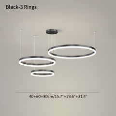 Gelaagde Ringvorm Hanglamp – Modern ontwerp – Geschikt voor diverse interieurstijlen
