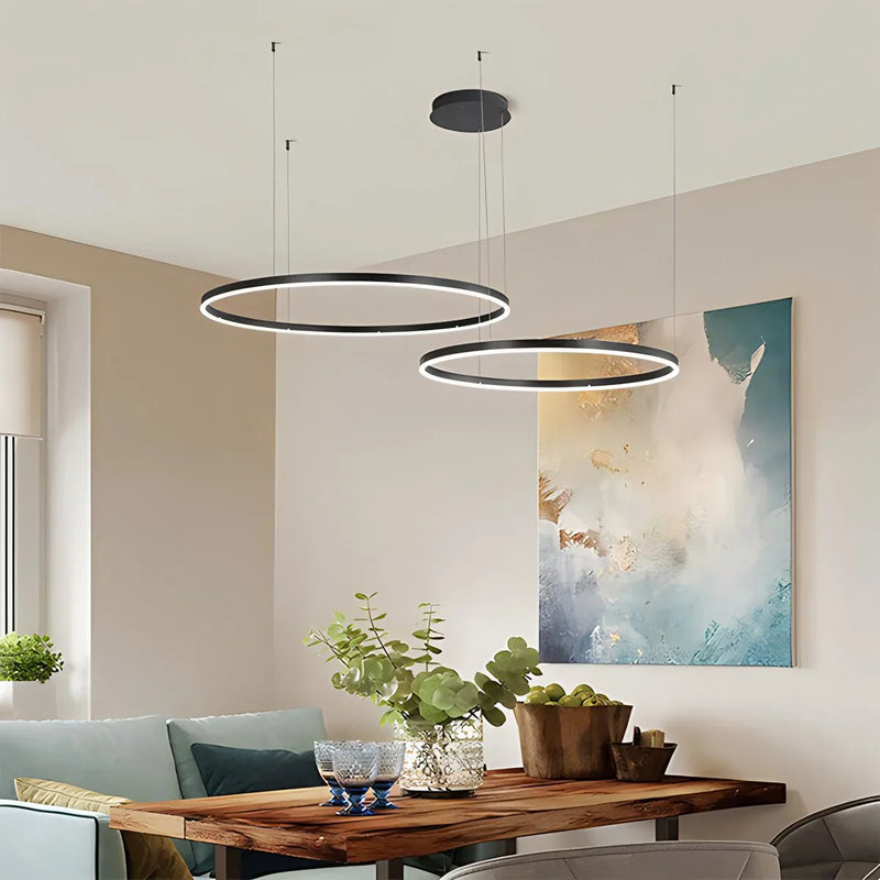 Gelaagde Ringvorm Hanglamp – Modern ontwerp – Geschikt voor diverse interieurstijlen