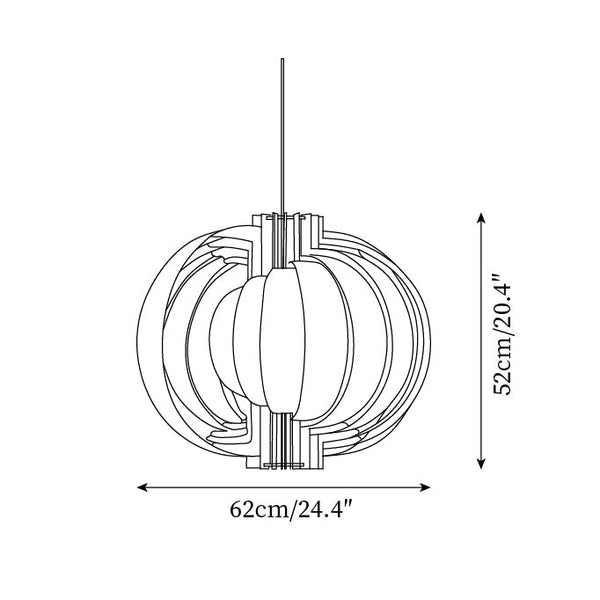 Hanglamp – Modern design met sfeervolle verlichting – Geschikt voor diverse interieurstijlen