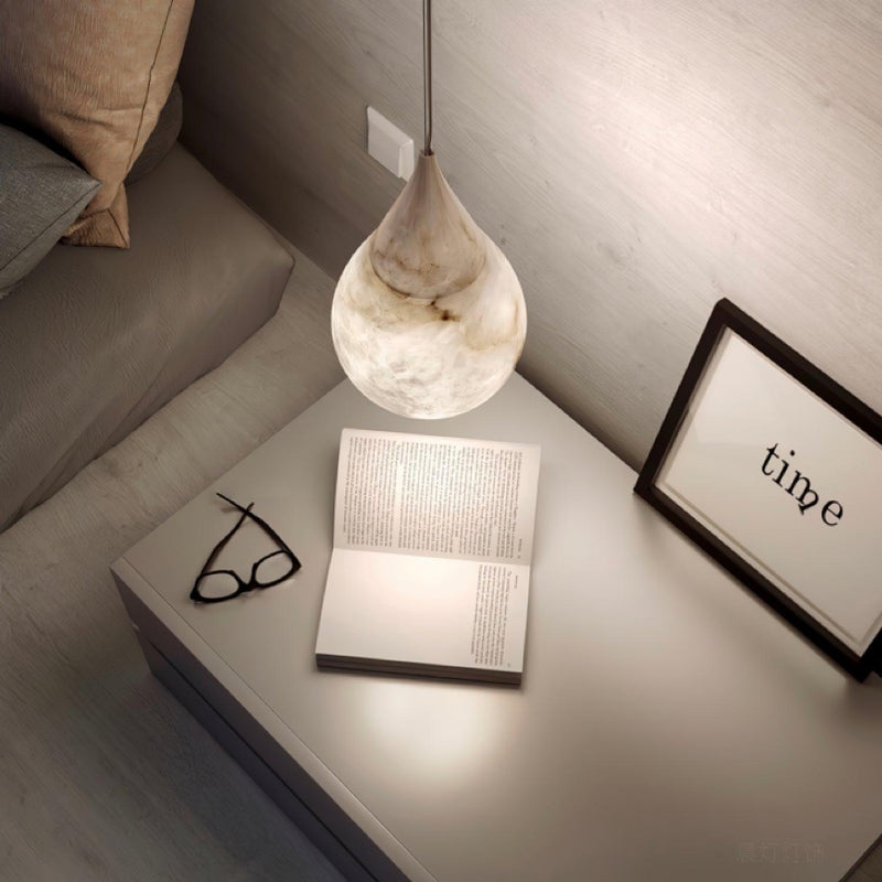 Hanglamp – Marmer design – Geschikt voor diverse interieurstijlen | E27 fitting