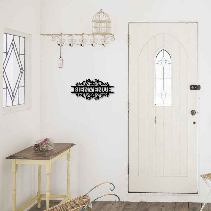 Metalen wanddecoratie – Decoratief ontwerp – Geschikt voor binnengebruik