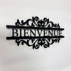 Metalen wanddecoratie – Decoratief ontwerp – Geschikt voor binnengebruik