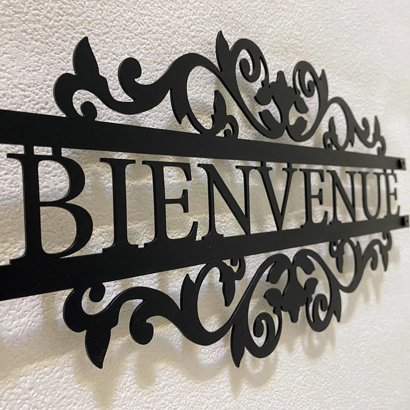 Metalen wanddecoratie – Decoratief ontwerp – Geschikt voor binnengebruik