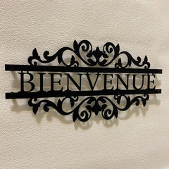 Metalen wanddecoratie – Decoratief ontwerp – Geschikt voor binnengebruik