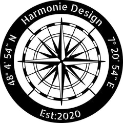 Metalen wanddecoratie – Aangepast kompas ontwerp – Duurzaam materiaal, decoratief accessoire