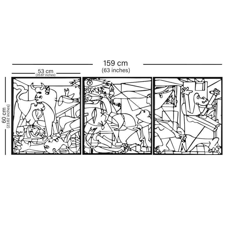 Metalen wanddecoratie – Abstracte Kunst – Duurzaam Materiaal, Uniek Ontwerp