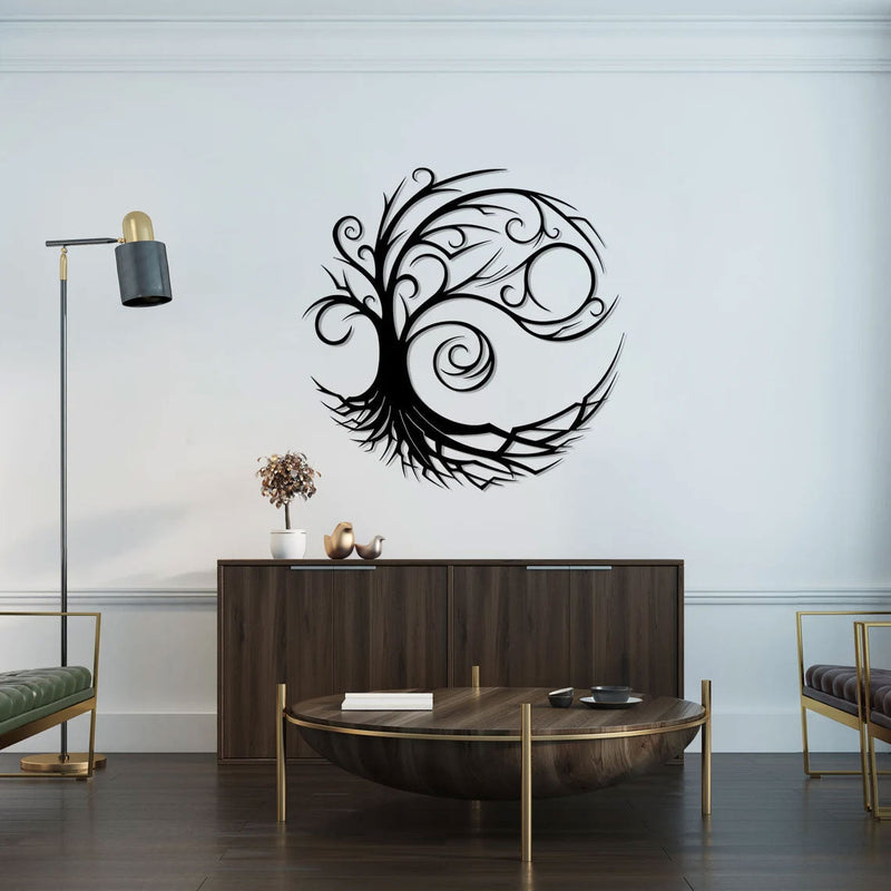 Metalen wanddecoratie | Levensboom Design | Duurzaam Materiaal