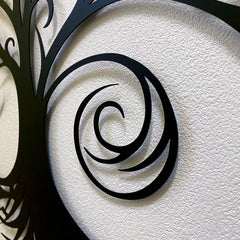 Metalen wanddecoratie | Levensboom Design | Duurzaam Materiaal