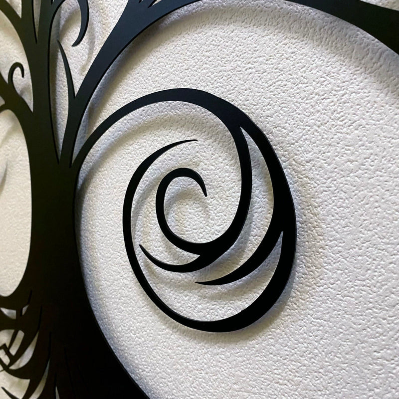 Metalen wanddecoratie | Levensboom Design | Duurzaam Materiaal