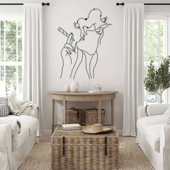 Metalen wanddecoratie – Artistiek ontwerp – Duurzaam materiaal