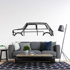 Metalen wanddecoratie – Uniek ontwerp – Duurzaam materiaal