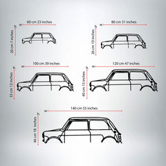 Metalen wanddecoratie – Uniek ontwerp – Duurzaam materiaal