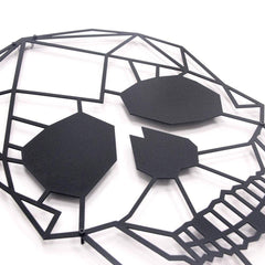 Metalen wanddecoratie | Schedel Ontwerp | Duurzaam Materiaal