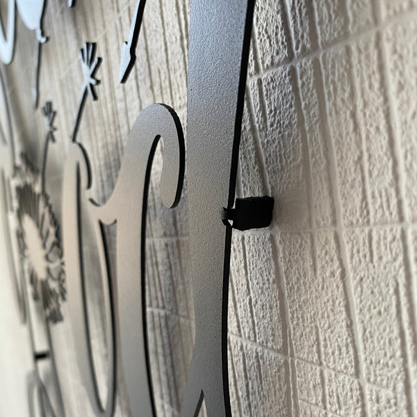 Metalen wanddecoratie – Unieke design voor interieur – Duurzaam en stijlvol materiaal - POUEV