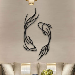 Metalen wanddecoratie – Feng Shui Inspiratie – Duurzaam Materiaal