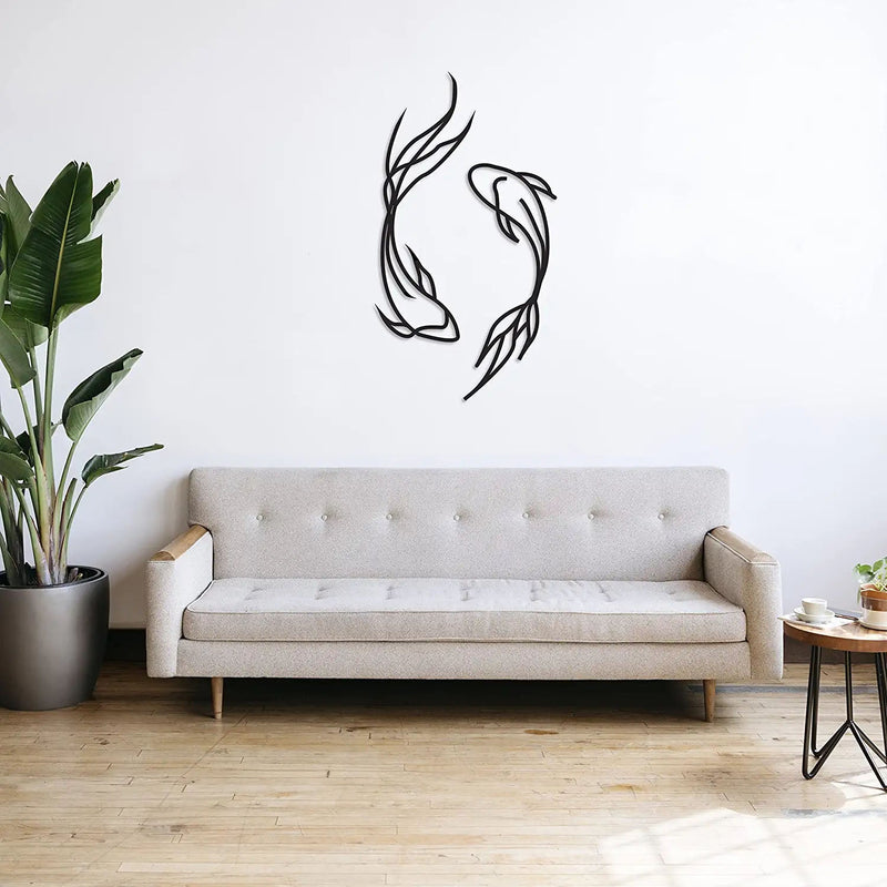 Metalen wanddecoratie – Feng Shui Inspiratie – Duurzaam Materiaal