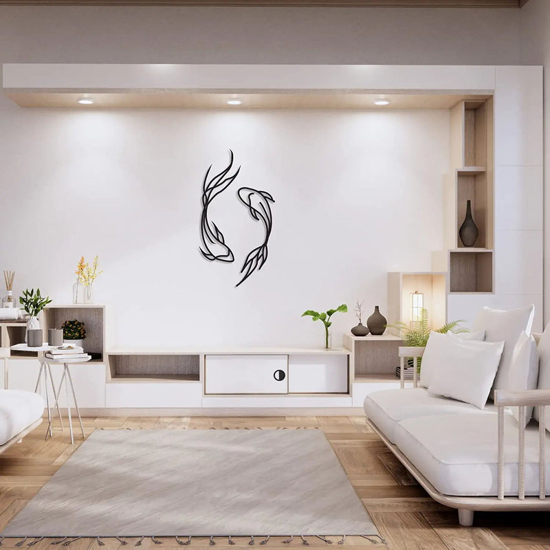 Metalen wanddecoratie – Feng Shui Inspiratie – Duurzaam Materiaal