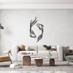Metalen wanddecoratie – Feng Shui Inspiratie – Duurzaam Materiaal