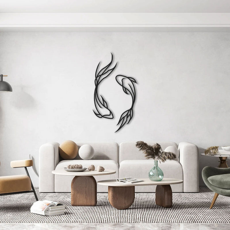 Metalen wanddecoratie – Feng Shui Inspiratie – Duurzaam Materiaal