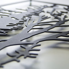 Metalen wanddecoratie | Drieluik | Geschikt voor binnen- en buitentoepassingen