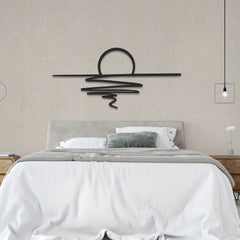 Metalen wanddecoratie – Decoratieve Wandkunst – Geschikt voor Binnengebruik