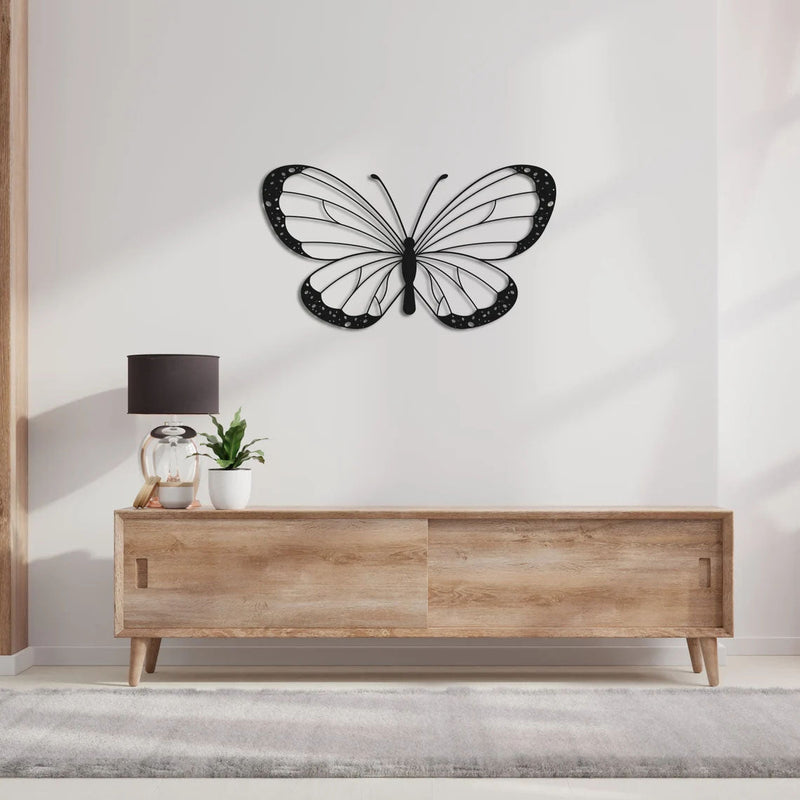 Metalen wanddecoratie | Vlinder Ontwerp | Duurzaam Materiaal
