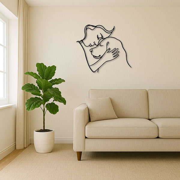 Metalen wanddecoratie | Hondenliefhebber | Duurzaam ontwerp, perfect voor dierenliefhebbers