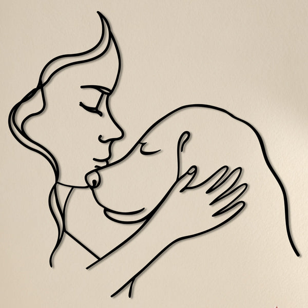 Metalen wanddecoratie – Voor Hondenliefhebbers – Duurzaam en Uniek Ontwerp