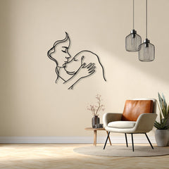 Metalen wanddecoratie – Voor Hondenliefhebbers – Duurzaam en Uniek Ontwerp