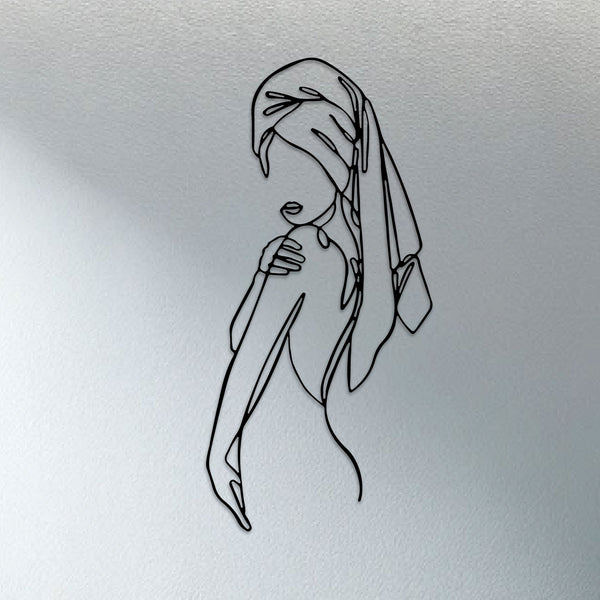 Metalen wanddecoratie – Elegante en tijdloze uitstraling – Duurzaam materiaal