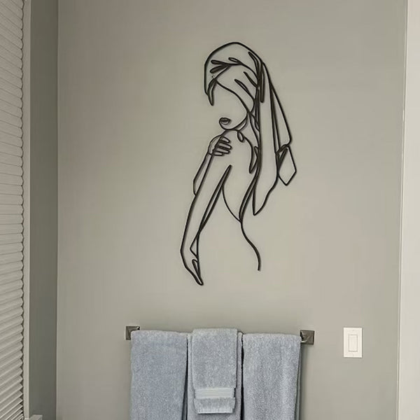 Metalen wanddecoratie – Elegante en tijdloze uitstraling – Duurzaam materiaal