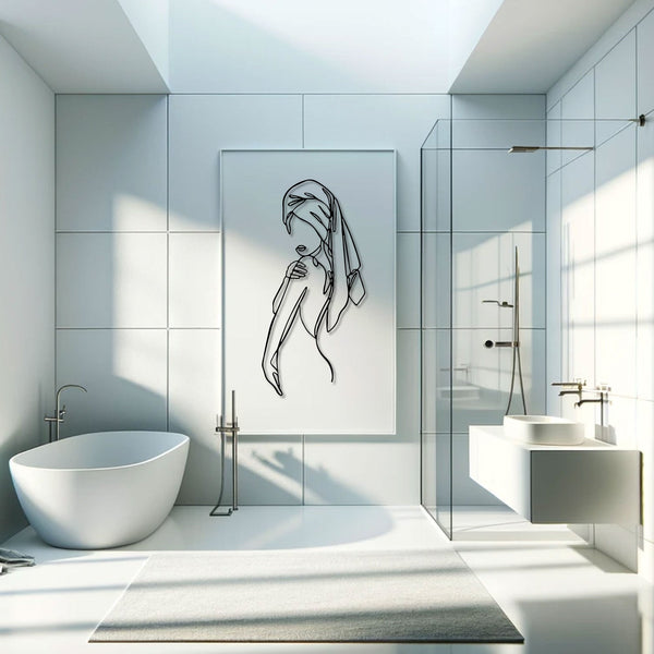 Metalen wanddecoratie – Elegante en tijdloze uitstraling – Duurzaam materiaal