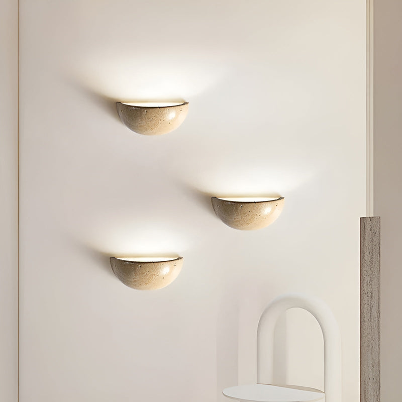 Wandlamp | Halfronde LED-lamp | Zen Design, energiezuinig, moderne uitstraling