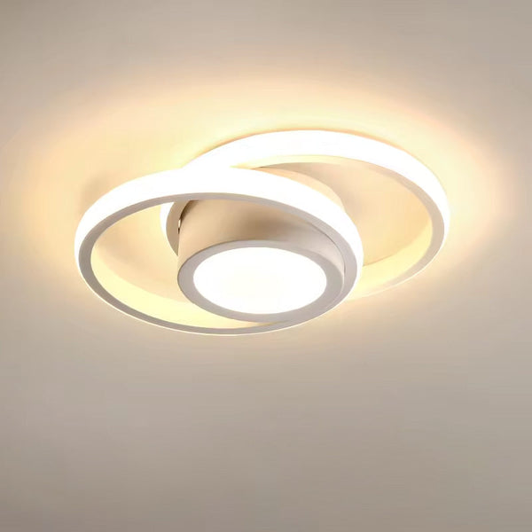 Plafondlamp – Dubbele LED-ring – Minimalistisch ontwerp, moderne verlichtingsoplossing